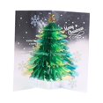 thumbnail image 3 of Christmas Greeting Card 3D Christmas Card, Handmade Happy Birthday Card Postcard green, 3 of 9