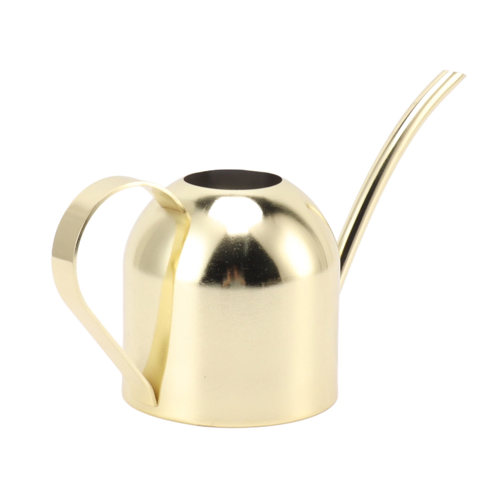 M Buder Premium Stainless Steel Watering Can Gold 30.4 oz / 0.9L Long Spout for Indoor House Plants Outdoor Gardening Tools 8.5 x 3.5 x 4.9 inches