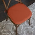 thumbnail image 3 of Memory Foam Honeycomb Non-Slip Back Chair Cushion Pad with Ties 2, 4, 6 or 12 Pack, 3 of 4