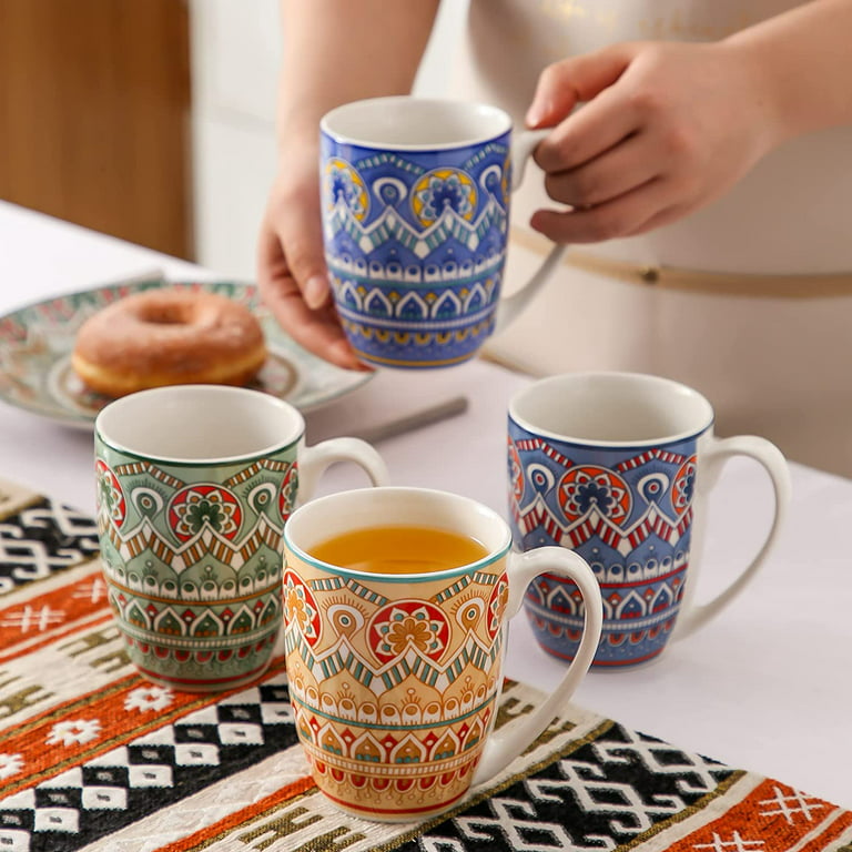vancasso Porcelain Coffee Mug Set Ceramic Tea Cup - 300 ml Coffee