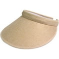 thumbnail image 3 of Cloth Covered Slip On Visor, Sun Sports Visor Hats Cap for Women Adjustable Cap, 3 of 4
