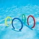thumbnail image 1 of 4 piezas/paquete de anillos de buceo para piscina infantil, juguetes para piscina submarina, buceo, juguetes para jugar en el agua en la playa en verano, 1 of 9