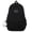 Z40-Black, variant on Cute Solid Color Backpack With Plush Bear Pendant Lightweight Waterproof Multi Pocket Casual Back To School Bookbag For Teen Travel