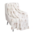 thumbnail image 1 of HOMETRENDS Velvet Plush Tropical Palms Polyester Throw, 50” X 60”, 1 of 4