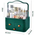 thumbnail image 4 of Caja de almacenamiento de cosméticos Organizador de almacenamiento de cosméticos Organizador de tocador Organizador de cuidado de la piel Caja Contenedor de maquillaje A, 4 of 5