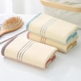 thumbnail image 1 of Xihbxyly Toalla de Baño de Terciopelo, Suave y Absorbente, Diseño de Doble Dobladillo Duradero, Calidad de Hotel de Lujo, Ideal para Piscina, Gimnasio, Ducha, Fácil de Limpiar y Lavable, Tamaño 33 X, 1 of 6