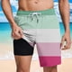 thumbnail image 2 of Pantalones Cortos Casuales para Hombre Imprimir con Bolsillos Pantalones de Playa de Cintura Elástica, Pantalones Cortos de Cintura Elástica para Hombre, 2 of 6