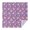 Unicorn and Diamond, variant on Unicorn and Castle Purple Pattern Square Tablecloth, Waterproof Wipeable Spillproof Washable Table Cover for Home Kitchen Party and Daily Decor 60"x60"