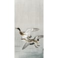 thumbnail image 3 of Koson, Ohara 14x24 Black Modern Framed Museum Art Print Titled - Couple of ducks, 3 of 5