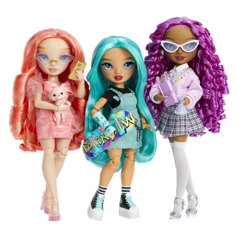 Lot - Rainbow High Dolls Series Wave 1 - Set of 6 dolls w all outfits