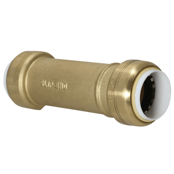 1 Pcs XFITTING 3/4 Inch PVC Push Fit Slip Coupling, Push to Connect PVC Coupling