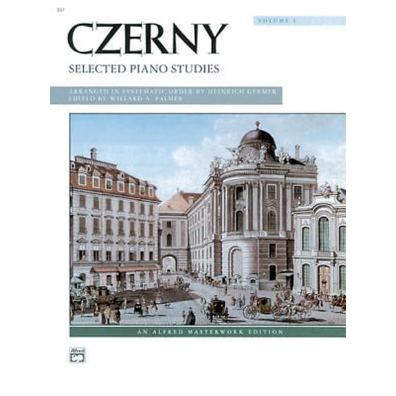 Pre-Owned Czerny -- Selected Piano Studies, Vol 1 (Alfred Masterwork Edition, Vol 1) (Paperback) 0739015974 9780739015971