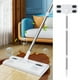 thumbnail image 1 of Kit de Trapeador y Barredora Electrostática para Pisos, Giro de 360 Grados para Limpieza En Seco y Húmedo, Trapeador de Plástico Blanco de Una Pieza para Pisos Duros, 1 of 7