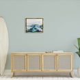 thumbnail image 2 of Abstract Water Ocean Composition Abstract Graphic Art Metallic Gold Framed Art Print Wall Art, 2 of 6