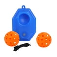thumbnail image 3 of LOVIVER Pickleball Trainer Indoor Outdoor Baseboard Adult Kids er Practice Ball Orange, 3 of 8