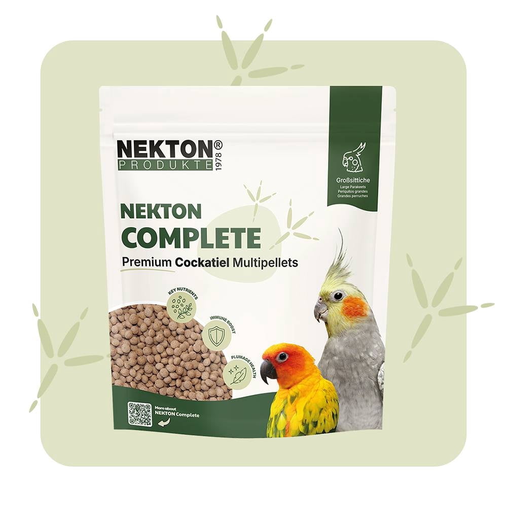 NEKTON-Complete Cockatiel Multipellets 900g (2Lb)