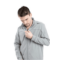 thumbnail image 4 of Apollo Scrubs Men's Medical Scrub Jacket - Full Zip, Liner, Pockets, 4 of 11