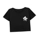 thumbnail image 5 of Top Corto para Mujer Fernando Camiseta de Verano Suave y Sencilla con Cuello Redondo L, 5 of 7