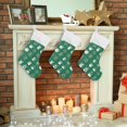 thumbnail image 7 of Ryvnso Christmas Stockings Christmas Snowmans Tree 17.7" Large Stocking Decoration 1 Pack, 7 of 7