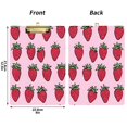 thumbnail image 5 of FORMRS Acrylic Clipboard with Low Profile Clip Standard A4 Letter Size, 12.5" x 9", Cartoon Strawberry, 5 of 8