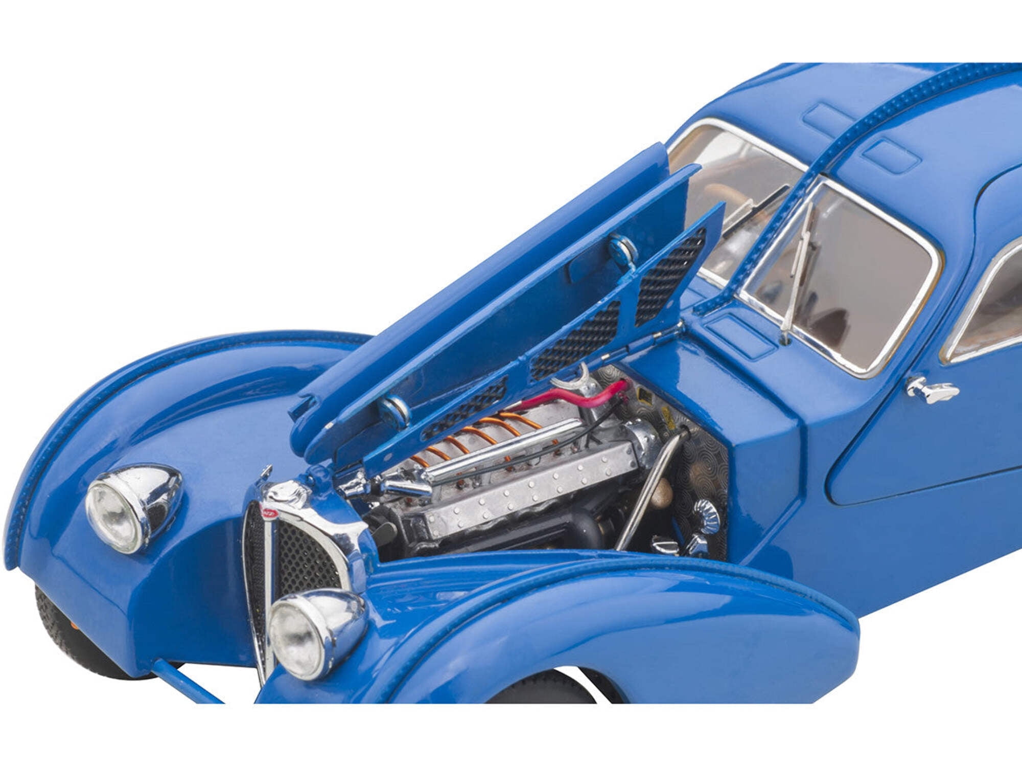 ミニカー Bugatti Typ 57 SC Atlantic Coupe 1938 AutoArt 1938 Bugatti 57SC Atlantic Coupe 1:18 Black