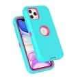 thumbnail image 7 of iPhone 11 Pro Max Cases, Sturdy Phone Case for iPhone 11 Pro Max 6.5", Tekcoo Full-Body Shockproof Protection Heavy Duty Armor Hard Plastic & Shock Absorption Rubber Rugged Bumper 3-in-1 Case Cover, 7 of 7