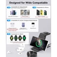 thumbnail image 2 of Cargador inalámbrico 3 en 1 para Galaxy Watch 7/Ultra/FE/6/5/5 Pro/4, 2 of 8