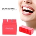 thumbnail image 4 of Tiras dentales, 300 hojas/caja, tiras de papel dental suave, tiras antiadherentes, innovación moderna, 4 of 10