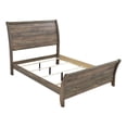 thumbnail image 7 of Frederick California King Sleigh Bed Weathered Oak, 7 of 7