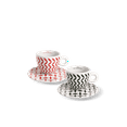 thumbnail image 2 of Mona Hatoum illy Art Collection - Set of 2 Cappuccino Cups and Saucers, 2 of 5