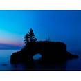thumbnail image 3 of McLoughlin, James 24x19 Black Modern Framed Museum Art Print Titled - Lakescape XI, 3 of 5