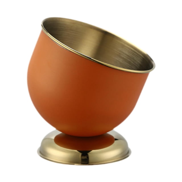 Cubo de hielo de acero inoxidable Strade Fareast Limited Naranja pequeña