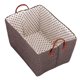 thumbnail image 4 of Organizador grande y plegable para juguetes, libros y artículos esenciales del armario Cesta de almacenamiento plegable marrón, 4 of 8