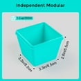 thumbnail image 4 of Micebay 1-Cup Silicone Freezer Molds with Lids, Individual 4-Pack Portion Soup Cubes Freezer Trays for Food Storage, Oven & Dishwasher Safe, BPA-Free, Silicone Freezer Containers for Meal Prep, 4 of 11