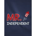 thumbnail image 2 of Tstars Unisex 4th of July Shirts for Patriotic USA Mr. Independent Firecracker 4th of July Boys Independence Day Graphic Tee Gifts for Fourth of July Toddler Infant Kids T-Shirt, 2 of 6