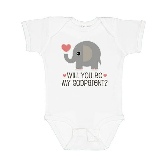 Inktastic Godparent Proposal Godmother Boys or Girls Baby Bodysuit