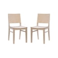 thumbnail image 5 of Linon Darcy Mid-Century Dining Side Chair, Set of 2, Unfinished, 5 of 11