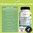thumbnail image 2 of NeuroActive 8 Max Brain Support Supplement, Extra Strength Formula, Memory & Focus Support, 2 of 5