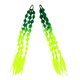 thumbnail image 3 of Peluca Afro larga con lazos para el cabello, trenzas de burbujas coloridas, extensiones de cabello para mujeres y niñas, Festival Rave y eventos musicales, 2 uds., 3 of 7