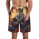 thumbnail image 1 of Fotbe Maple Leaf Meditating Squirrel Trajes de Baño Estampados para Hombre, Shorts de Verano de Secado Rápido, Ropa de Playa, Bañadores-X-Large, 1 of 6