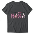 thumbnail image 1 of Blusas de Manga Corta para las Mujeres Divertido Impreso Cuello Redondo Tee, Vintage Humor Gráfico Blusas de Primavera para las Mujeres, 1 of 3