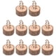 thumbnail image 5 of Gregiular - 10 marcadores de madera navideños con forma de árbol de Navidad, soporte para fotos y notas, 5 of 5