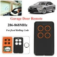 thumbnail image 3 of BAETEUY Universal 4-Button 286-868MHz Fits Fixed Rolling Code Garage Door Multi Remote, 3 of 8
