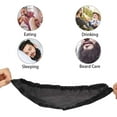 thumbnail image 3 of Visland Mens Beard Bandana , Beard Rag Beard Bib Bonnet Facial Apron Caps Beard Guard Cover, 3 of 8
