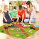 thumbnail image 4 of Juego de juguetes de granja y tapete de juego de actividades para niños con tractores, animales y tapete de juego grande, juguetes interactivos de aprendizaje temprano para niños y niñas pequeños: gra, 4 of 5