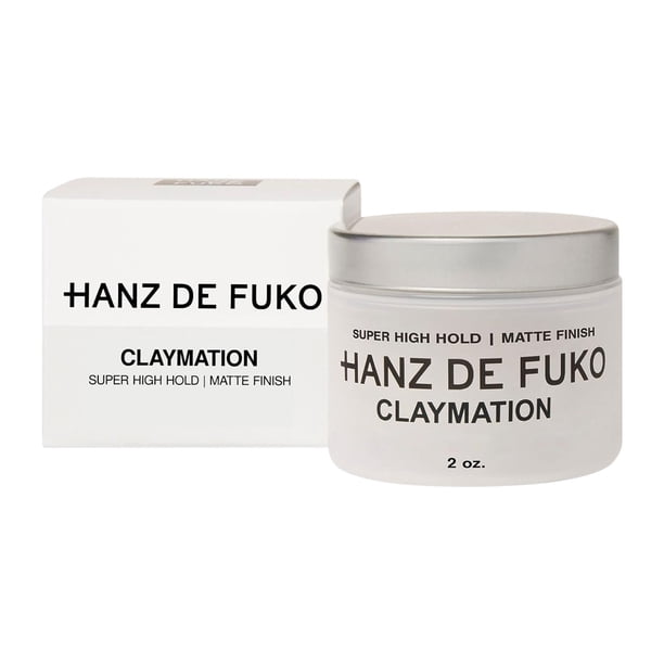Hanz de Fuko Claymation – Premium Men's Hair Styling Clay – Super