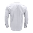 thumbnail image 6 of VJATTWR Mens Shirts Long Sleeve Casual Tops Lightweight Pullover Shirt Button T-Shirt with Pocket M, 6 of 6