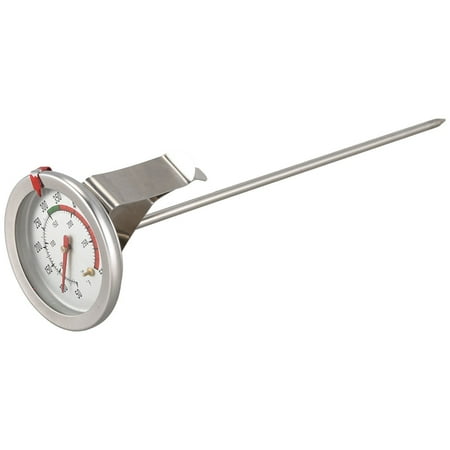 

8 Inch Probe Deep Fry Meat Turkey Thermometer with 2 Inch Dial Stainless Steel for BBQ Pot Pan 50℉-550℉(1 Piece) Vacuun Filter