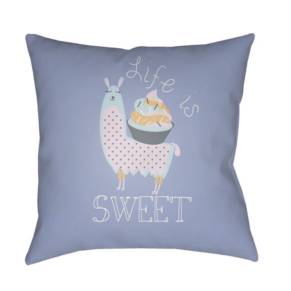 Littles 18 x 18 x 4 Made to Order Throw Pillow