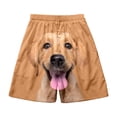 thumbnail image 1 of MKLEKYY Pantalones Cortos de Mezclilla para Mujer, Pantalones Cortos Deportivos Casuales de Playa con Estampado de Perro Divertido para Hombres y Mujeres, 1 of 2